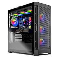 Skytech Blaze4 Gaming PC Desktop, Ryzen 7 9700X 3.8 GHz (5.5GHz Turbo Boost), NVIDIA RTX 4070 12GB GDDR6, 2TB Gen4 SSD, 16GB DDR5 RAM 5200, 750W Gold PSU, 360mm ARGB AIO, Wi-Fi, Win 11 Home