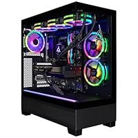 CLX Set Gaming PC - AMD Ryzen 7 9700X 3.8GHz, GeForce RTX 4070 Super, 1TB NVMe M.2 SSD, 32GB DDR5 RGB Memory, 360mm AIO, WiFi, Windows 11 Home, Black