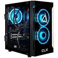 CLX Set Gaming PC - AMD Ryzen 7 9700X 3.8GHz, GeForce RTX 4060 Ti, 1TB NVMe M.2 SSD, 32GB DDR5 RGB Memory, 120mm AIO, WiFi, Windows 11 Home, Black