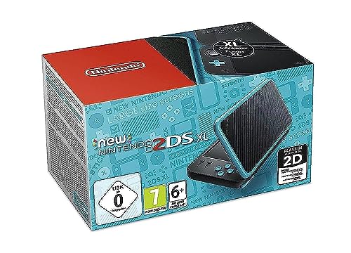 New Nintendo 2DS XL Noir+Turquoise