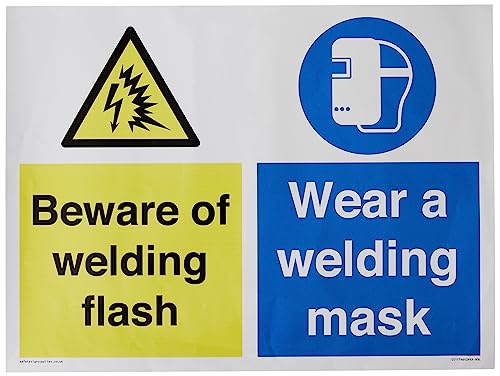 Viking Signs Beware of welding flash – Wear a welding mask Sign ...