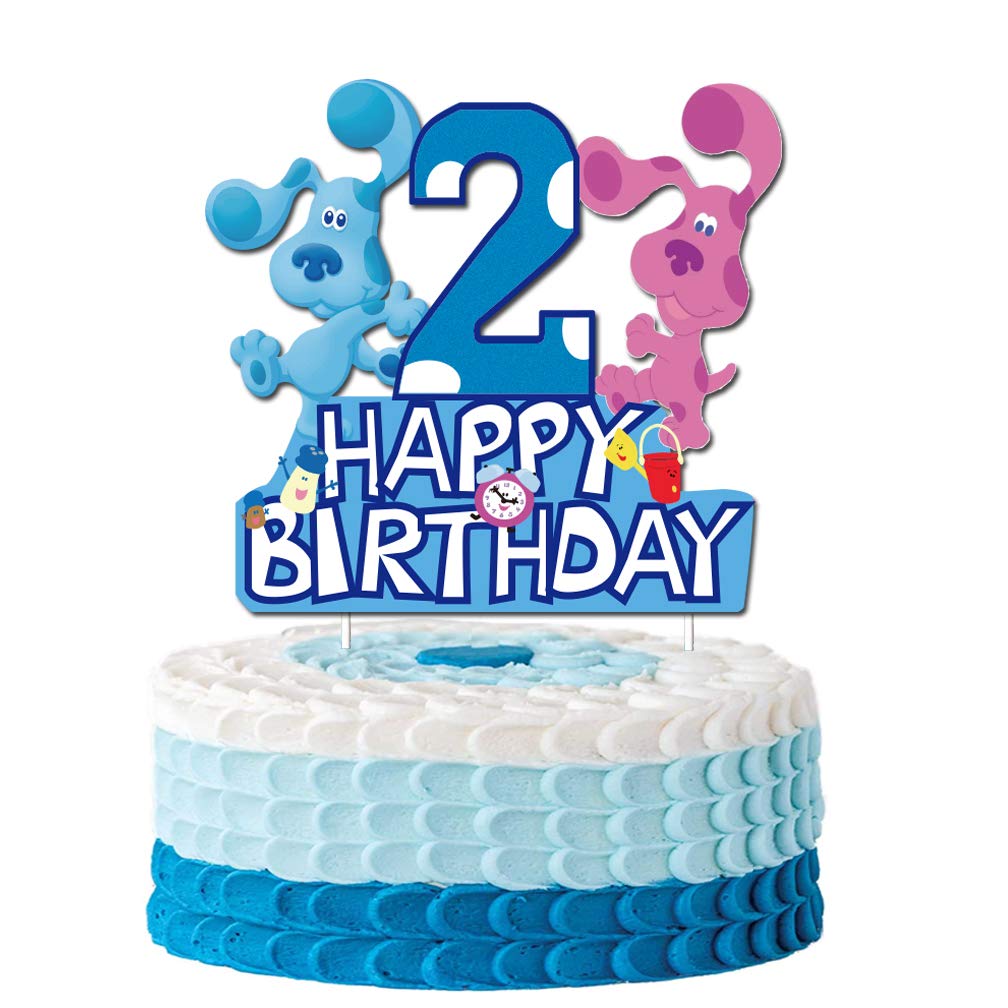 Nick Jr Blue's Clues Paw Print Logo Blues Clues And You! Edible Cake ...