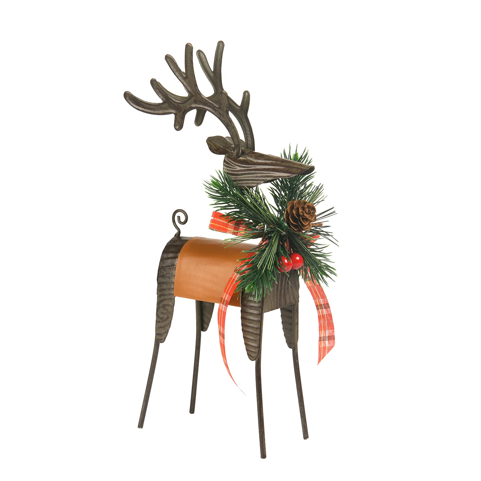 Amazon.com: Newman House Studio Christmas Reindeer Collectible ...