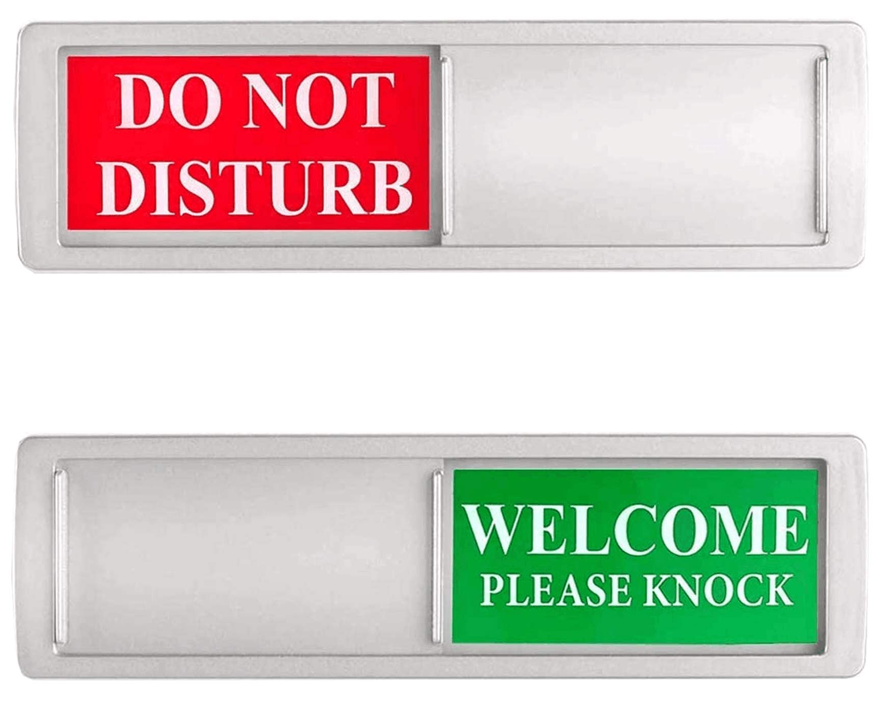 Buy Privacy Sign - Do Not Disturb/Welcome Please Knock door Sign for ...