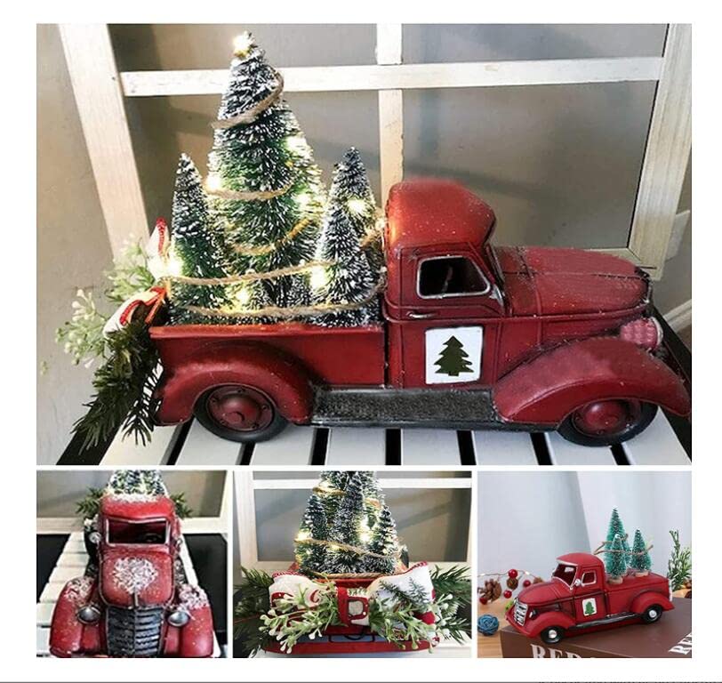 Top 99 christmas decor red truck items featuring the iconic holiday symbol