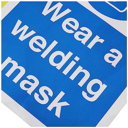 Viking Signs Beware of welding flash – Wear a welding mask Sign ...