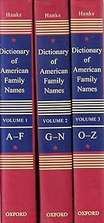 Dictionary of American Family Names: 3-Volume Set