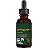 Global Healing Detoxadine - Organic Nascent Liquid Iodine Supplement Drops for Thyroid Support, Detox Cleanse, Metabolism Health and Better Sleep - Non-GMO, Vegan, 200 Servings Iodine Drops (1 Oz)