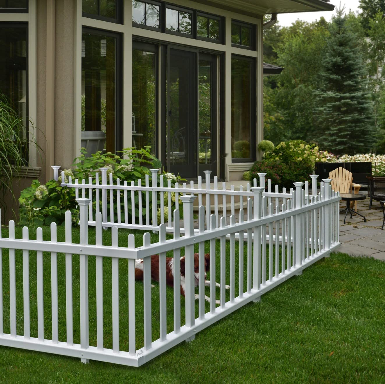 Get creative with garden decorative fencing options for added privacy and style