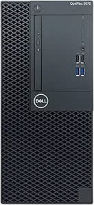 Dell OptiPlex 3070 MT Tower -9th Gen Intel Core i5-9500 6-Core, Intel UHD Graphics 630, DVD Burner, Windows 10 Pro Desktop Computer