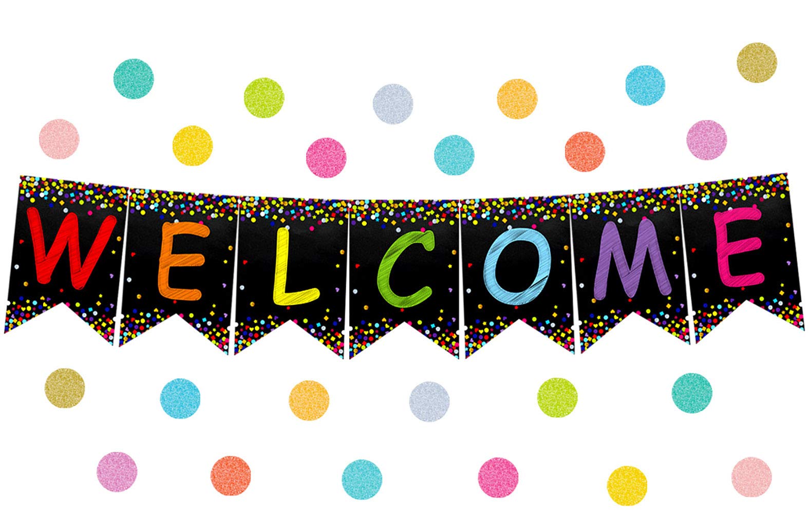 Buy Welcome Banner Welcome Bulletin Board for Classroom Decoration Back ... image.