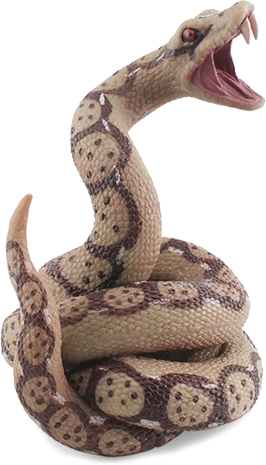 Amazon.com: SAIEMNOOET Realistic Jungle Python Animals Model Figurines ...