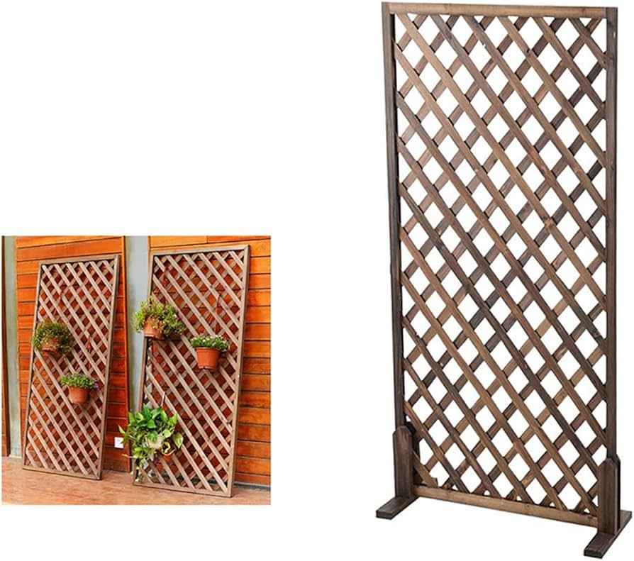 Amazon.com : Fence Mesh Fence Wood Lattice - Decoration Garden ...