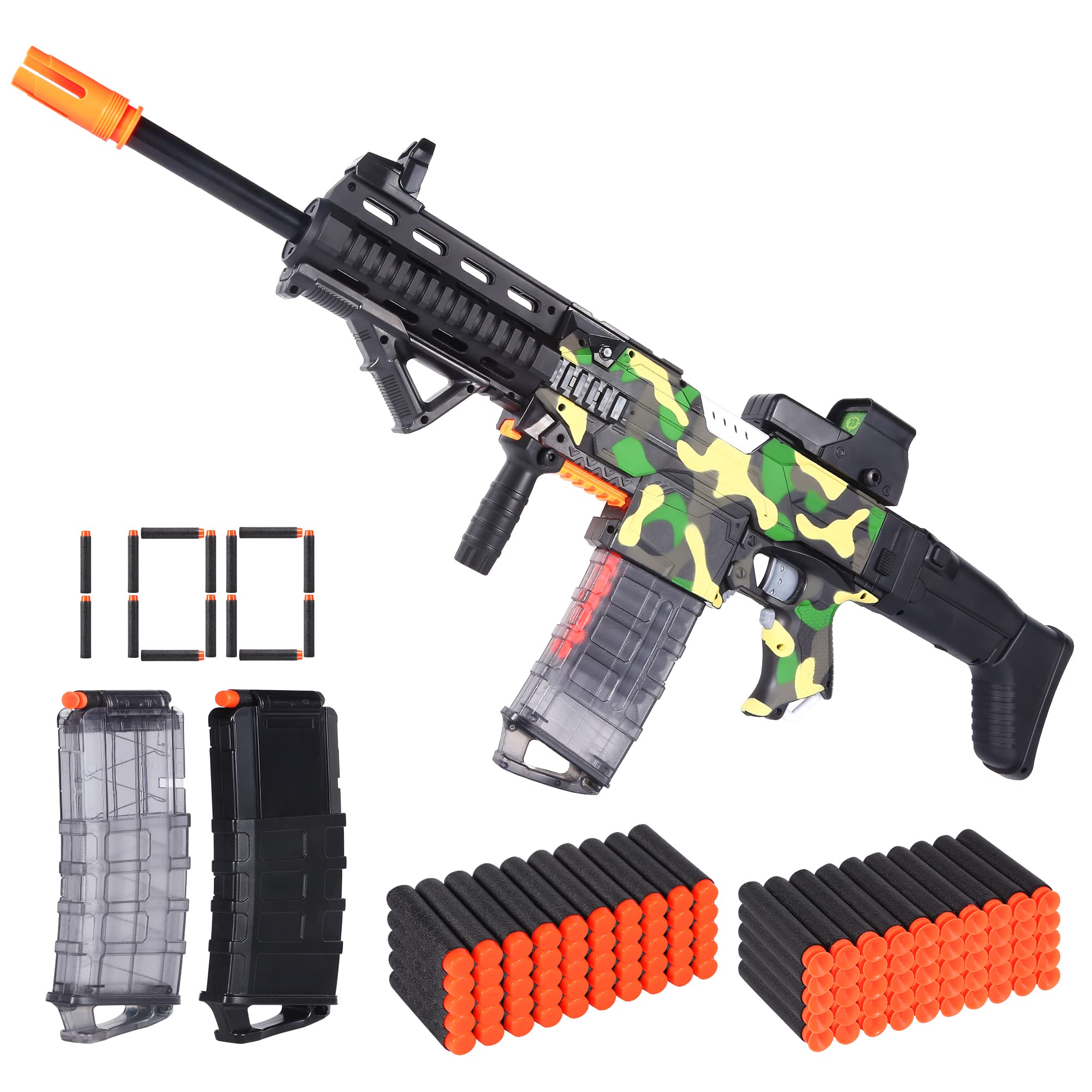 Buy COOLFOX Electric Automatic Toy for Nerf s Sniper Soft Bullets ...