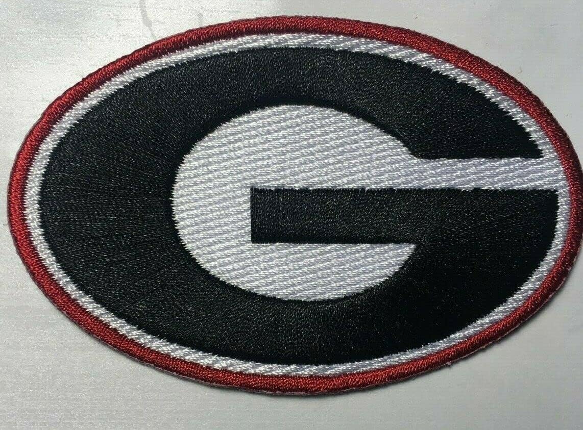 Amazon.com: Georgia Bulldog Patch ga Patch GA Iron on or sew on 3 3/8 ...