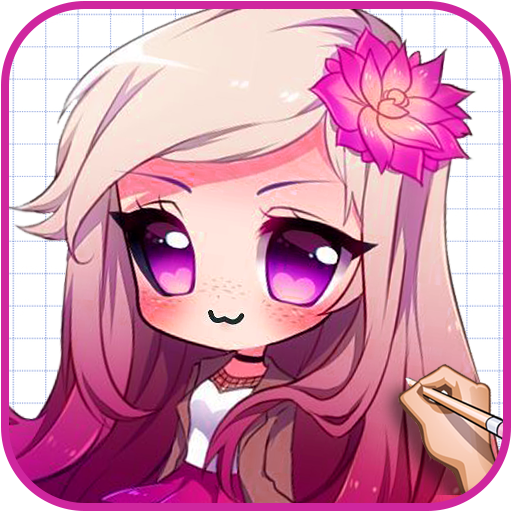 How to draw cute anime chibi girl step by step:Amazon.com:Appstore ...