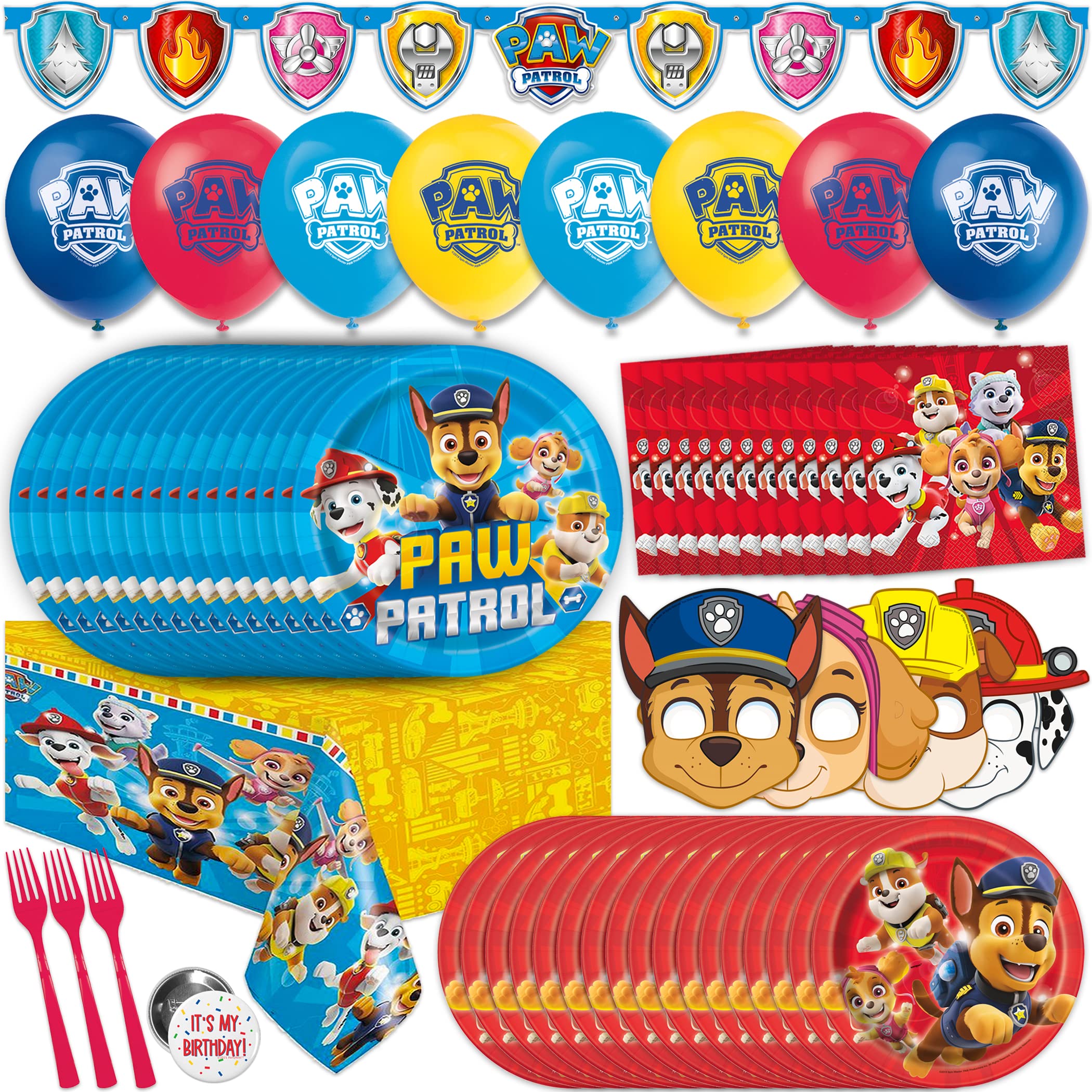 Buy UniquePaw Patrol Birthday Decorations | Paw Patrol Party Supplies ...