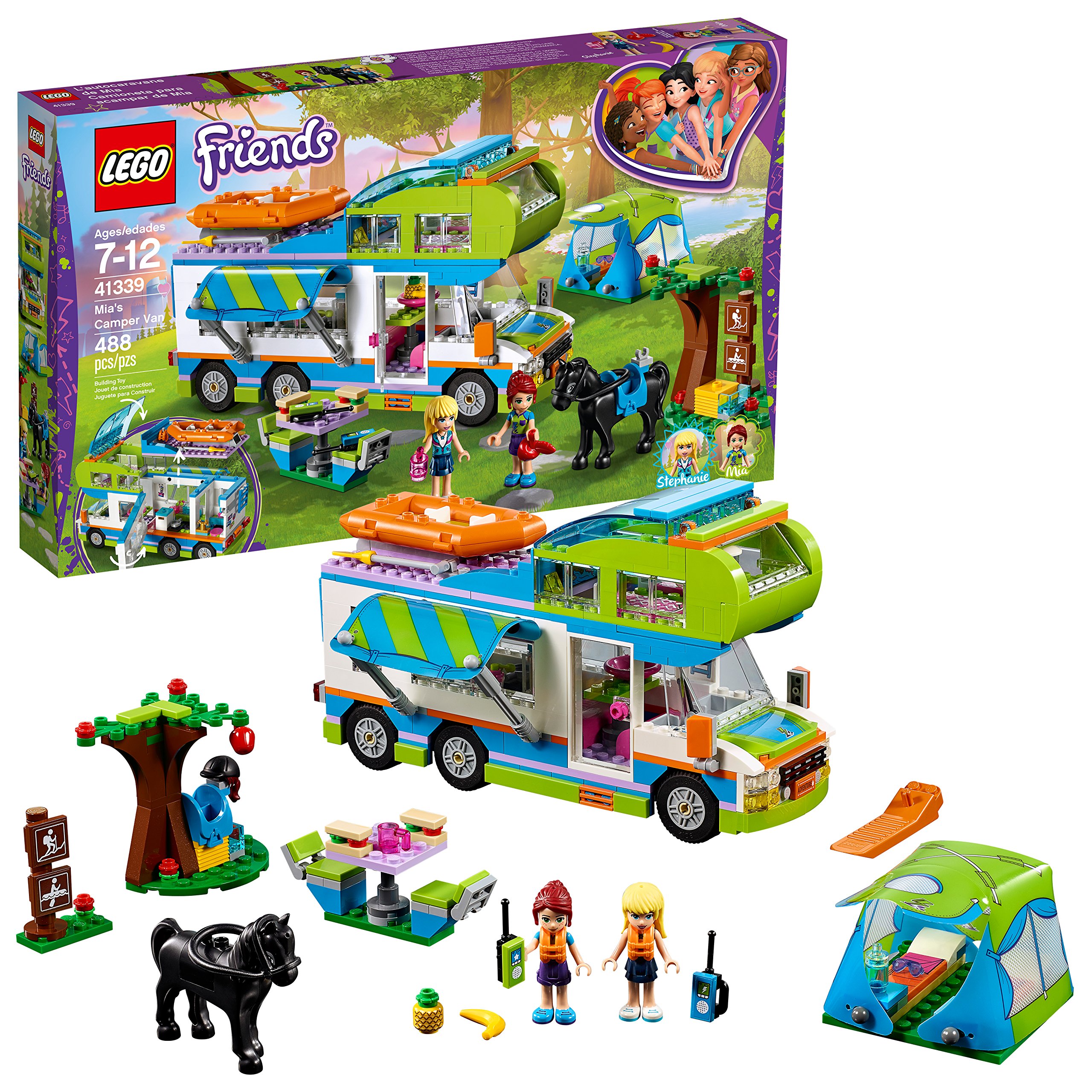 lego friends camper van