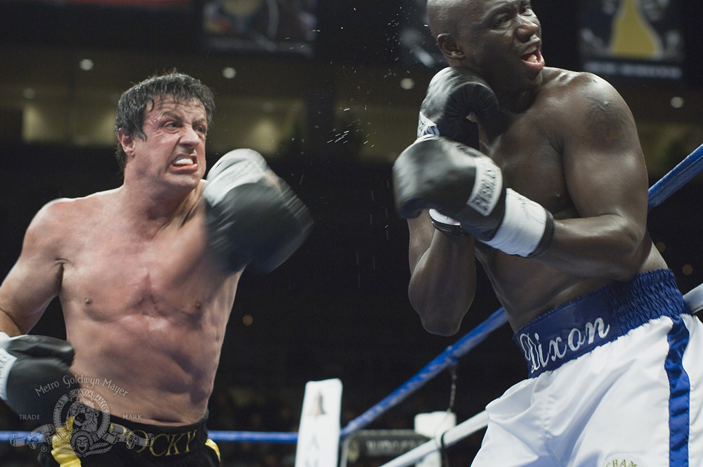 Sylvester Stallone and Antonio Tarver in Rocky Balboa (2006)