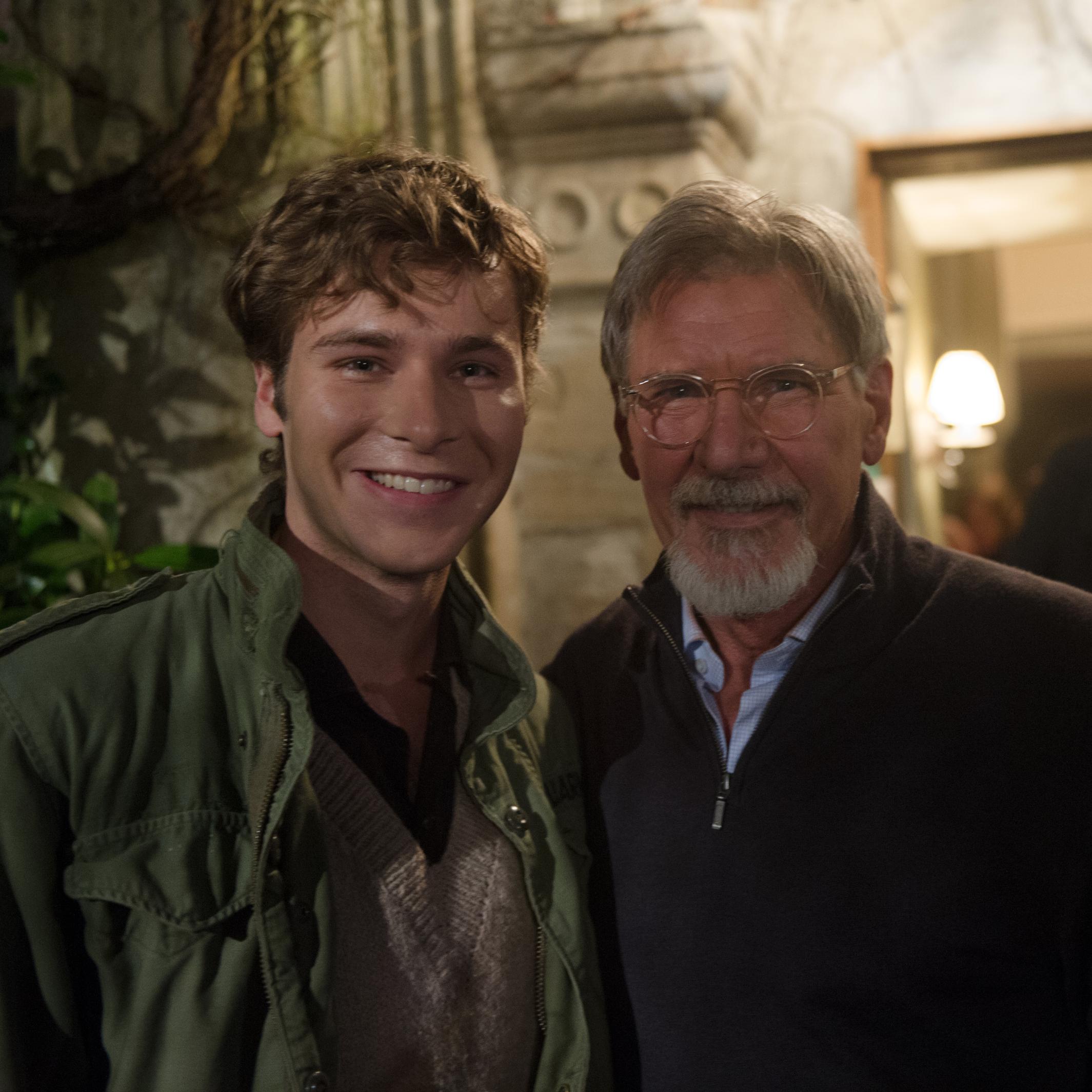 Harrison Ford and Anthony Ingruber in The Age of Adaline (2015)