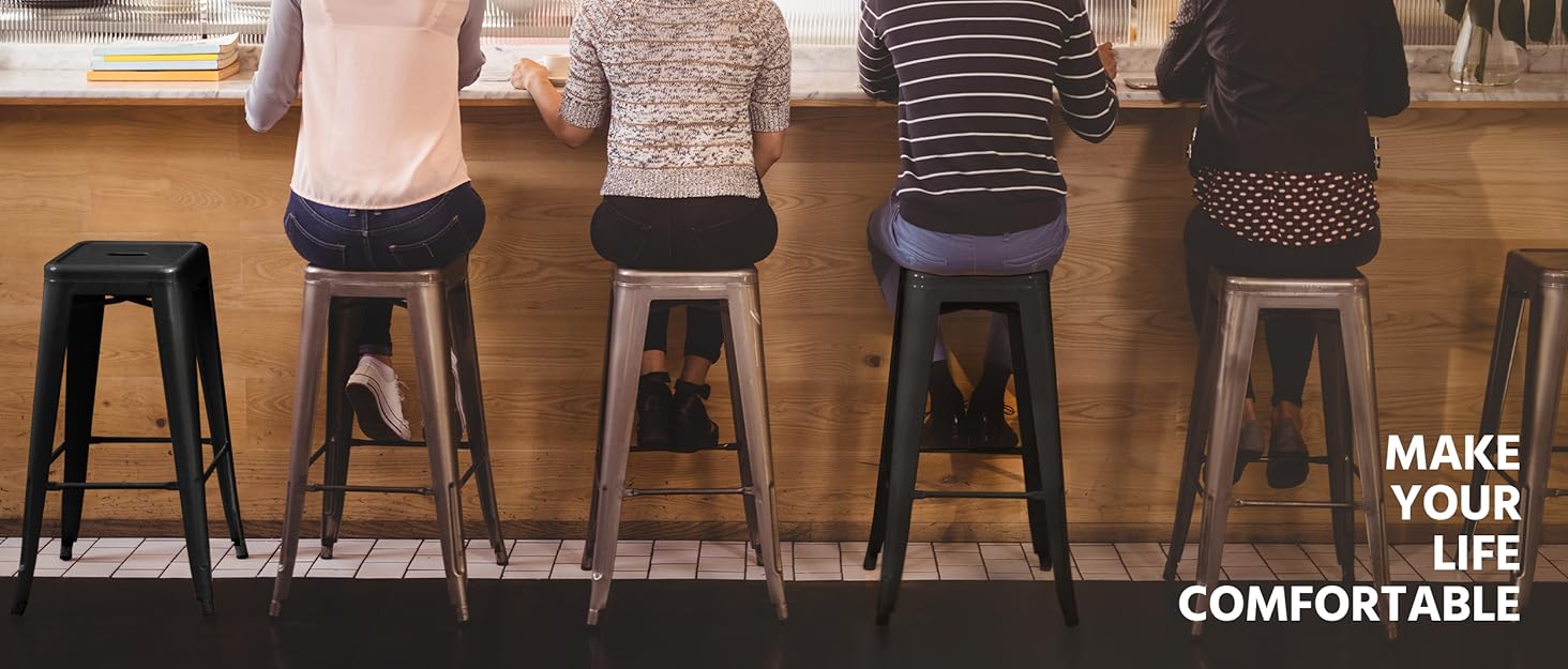 metal barstools