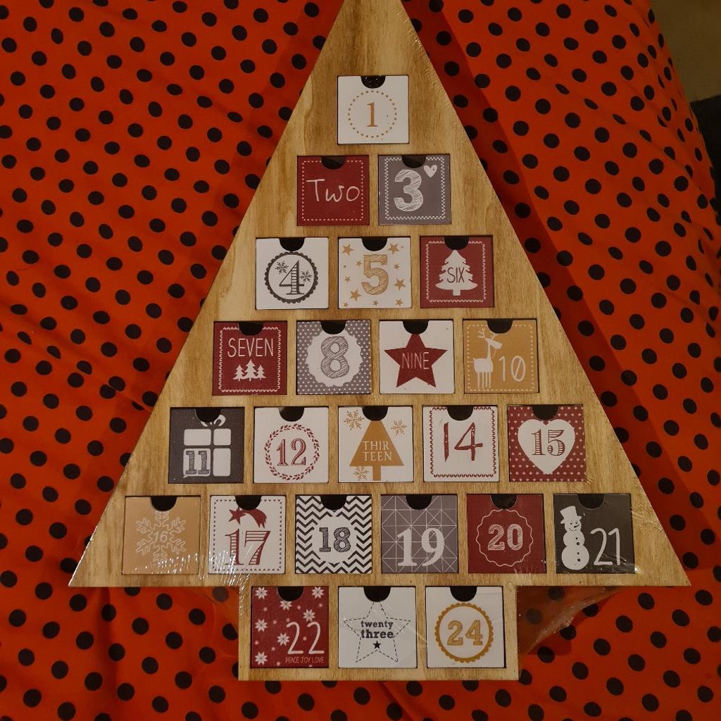 Large Wooden Fillable Advent Calendar in TN4 Wells for £10.00 for sale ...