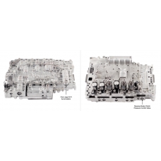 Vale body with solenoids [without TCM] RE5R05A 3rd Designe, [One Large N-R accumulators, with Reverse Brake Clutch pressure control vave] - not regenerated