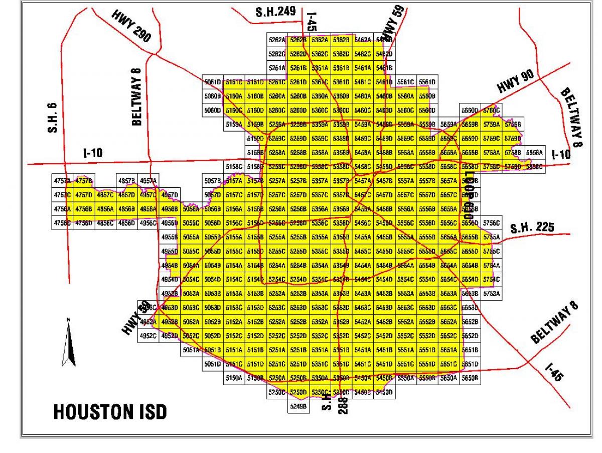 Houston Area Congressional District Map