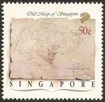 Maps on Stamps : Singapore | A Database of Cartophilately