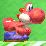 Red Yoshi from Yoshi's New Island