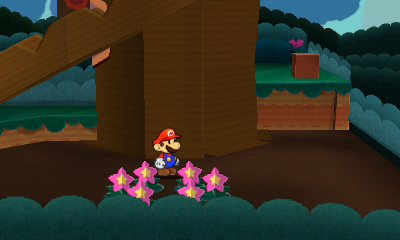 Last paperization spot in Tree Branch Trail of Paper Mario: Sticker Star.