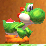 Green Yoshi from Yoshi's New Island