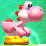 Pink Yoshi from Yoshi's New Island