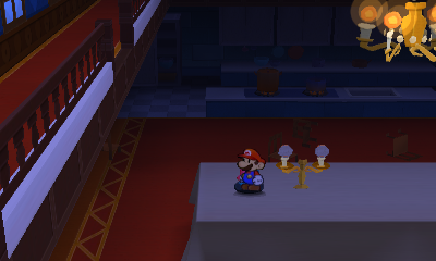 Seventh paperization spot in The Enigmansion of Paper Mario: Sticker Star.