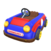 The Red Kiddie Kart from Mario Kart Tour