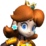 Princess Daisy's mugshot from Mario Strikers Charged.