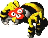 Arachne artwork for Super Mario RPG: Legend of the Seven Stars