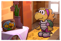 One of the images attached with an email in Paper Mario: The Thousand-Year Door (Nintendo Switch)