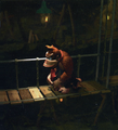 Donkey Kong in a walkway