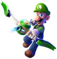 Artwork of Luigi from Mario + Rabbids Sparks of Hope