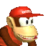 Diddy Kong's icon in Mario Kart: Double Dash!!