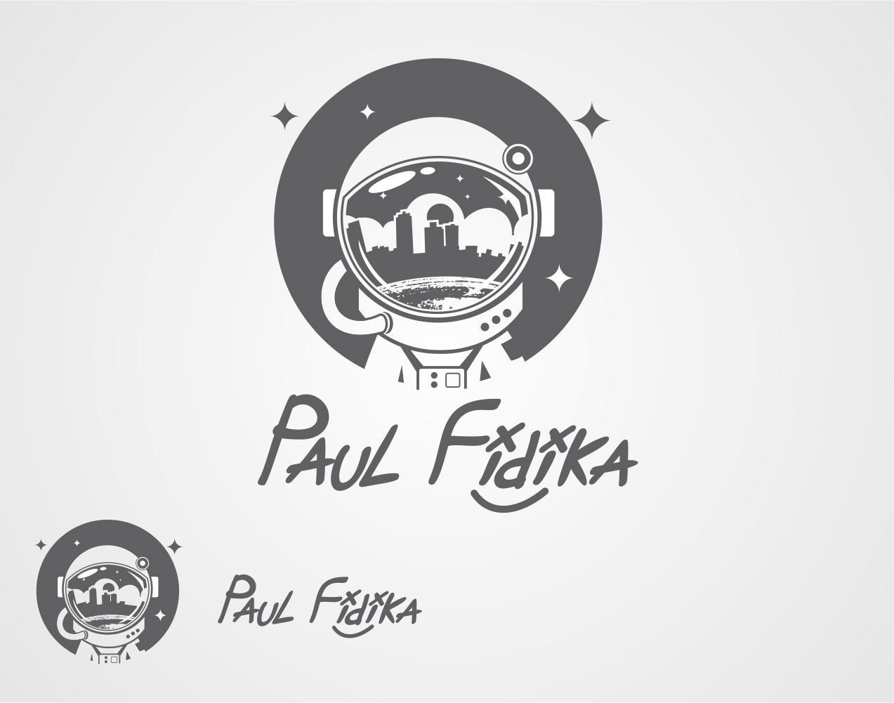 Astronaut Logo Design by Ritme