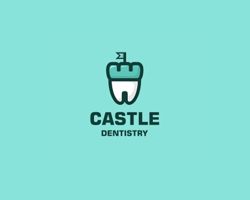 Castle Logo Design by Taufikrizkyy