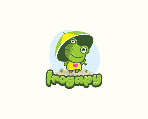 Frog Logo Design by Town