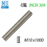 Ty Ren Inox 304 M10x1000