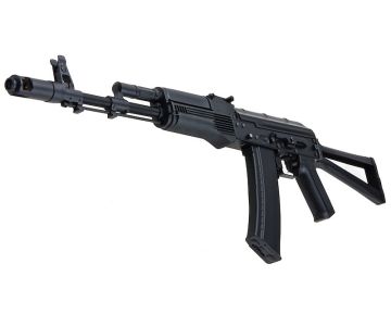 CYMA AKS74M Airsoft AEG Rifle w/ Steel Folding Stock - Black (Metal) (CM040) 0