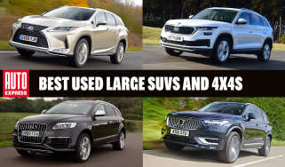 Best used large SUVs and 4x4s - header image