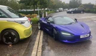 Volkswagen ID. Buzz and McLaren 750S