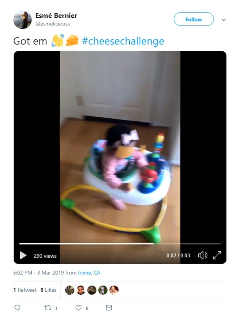 baby cheese challenge