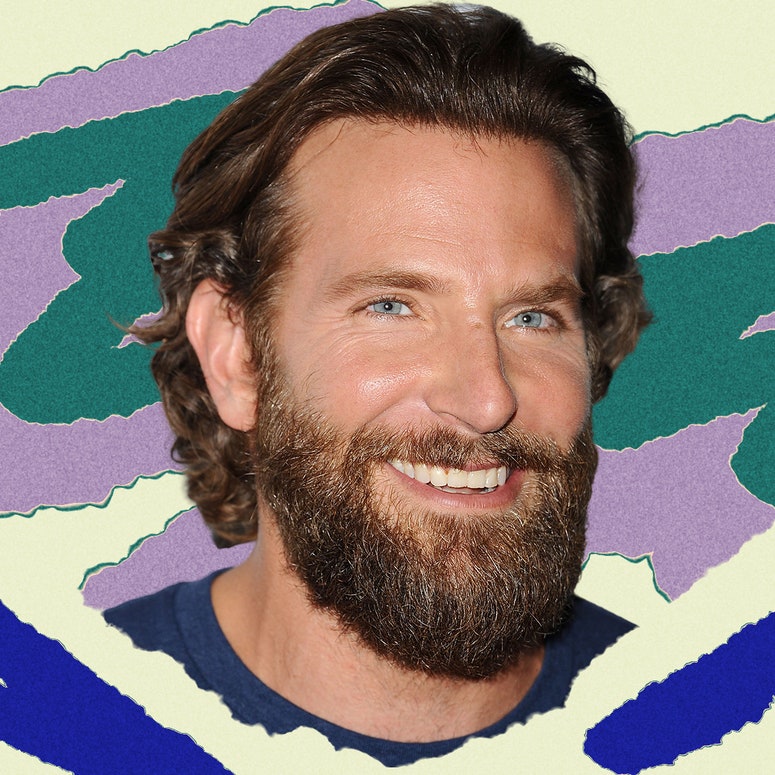 How to grow a beard for the first time. Bradley Cooper with a full and well groomed beard. 